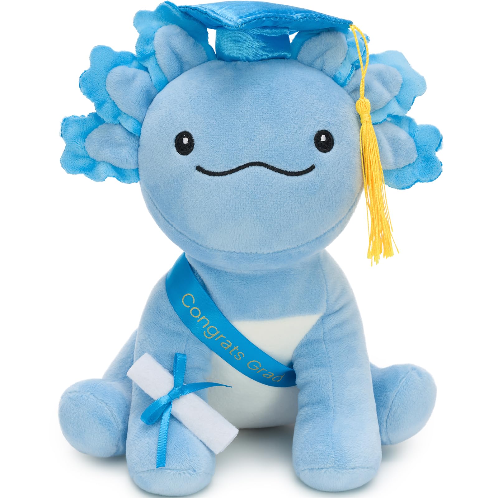 Amazon.com: Tezituor 2026 Graduation Axolotl Plush Toy, 8